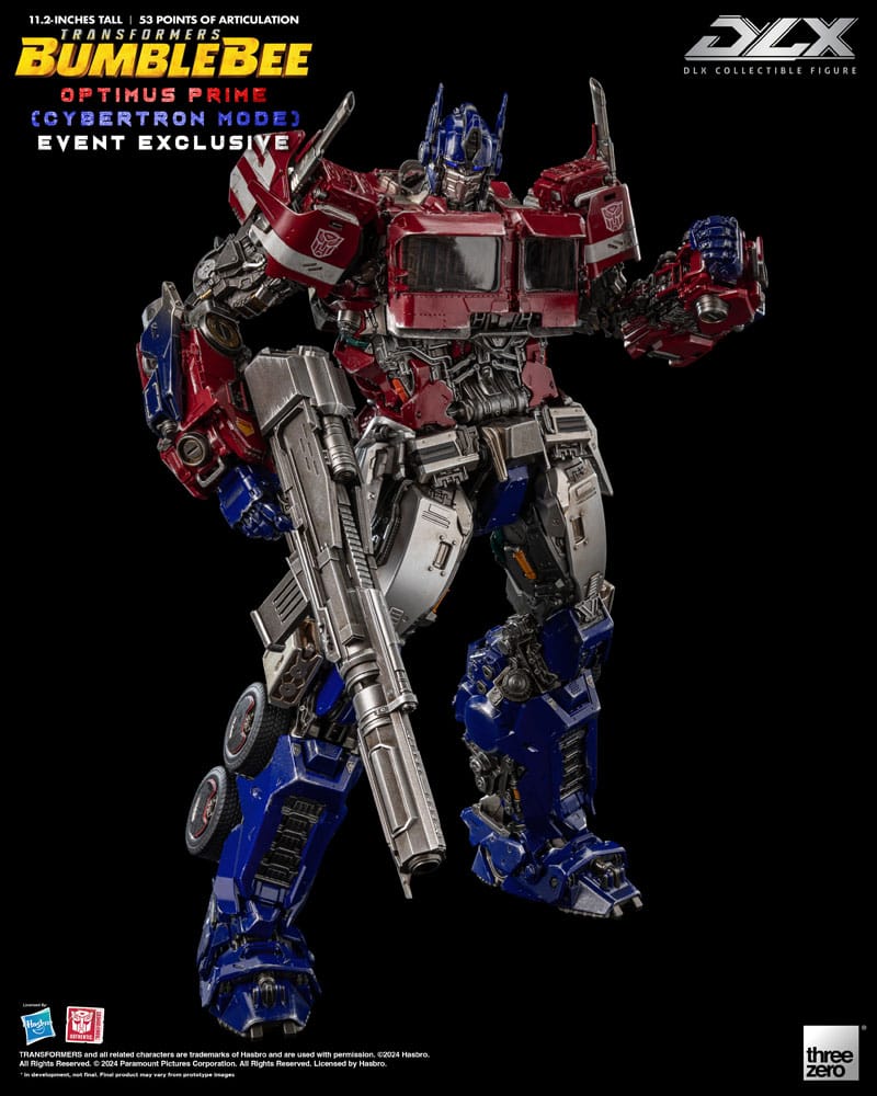 ThreeZero Transformers Bumblebee Optimus Prime Cybertron Mode 1/6 Actionfigur