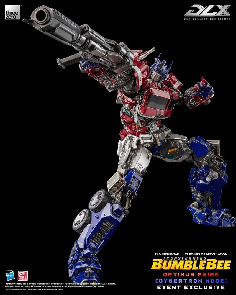 ThreeZero Transformers Bumblebee Optimus Prime Cybertron Mode 1/6 Actionfigur