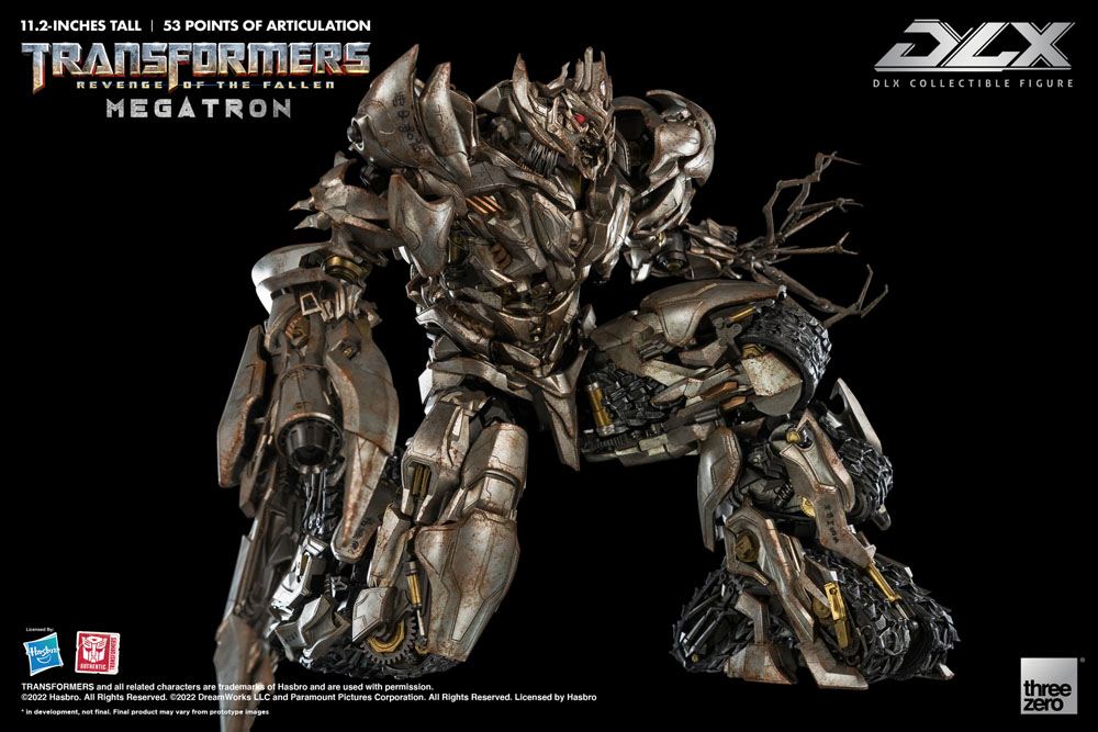 ThreeZero Transformers Die Rache Megatron DLX 1/6 Actionfigur