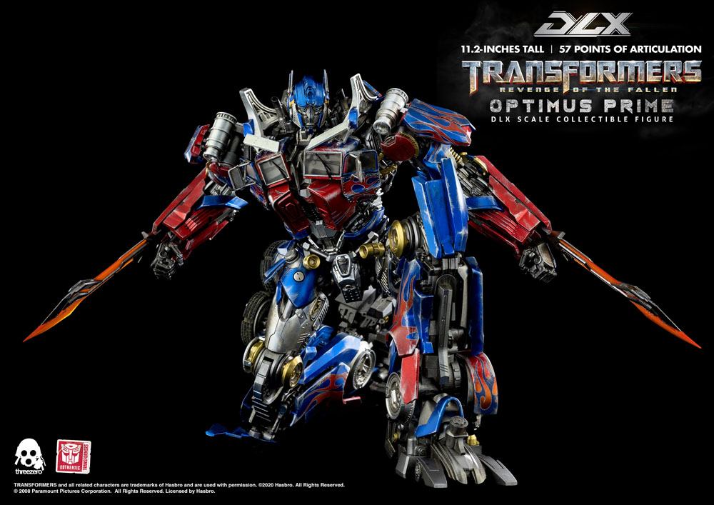ThreeZero Transformers Die Rache Optimus Prime DLX 1/6 Actionfigur