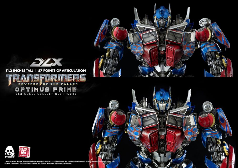 ThreeZero Transformers Die Rache Optimus Prime DLX 1/6 Actionfigur