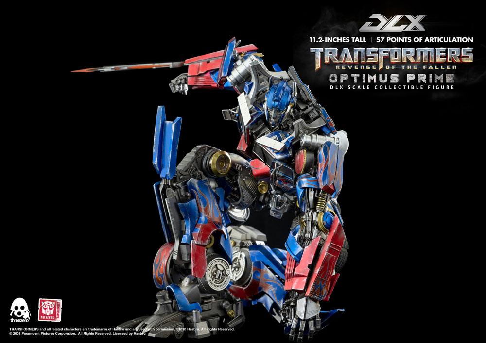 ThreeZero Transformers Die Rache Optimus Prime DLX 1/6 Actionfigur