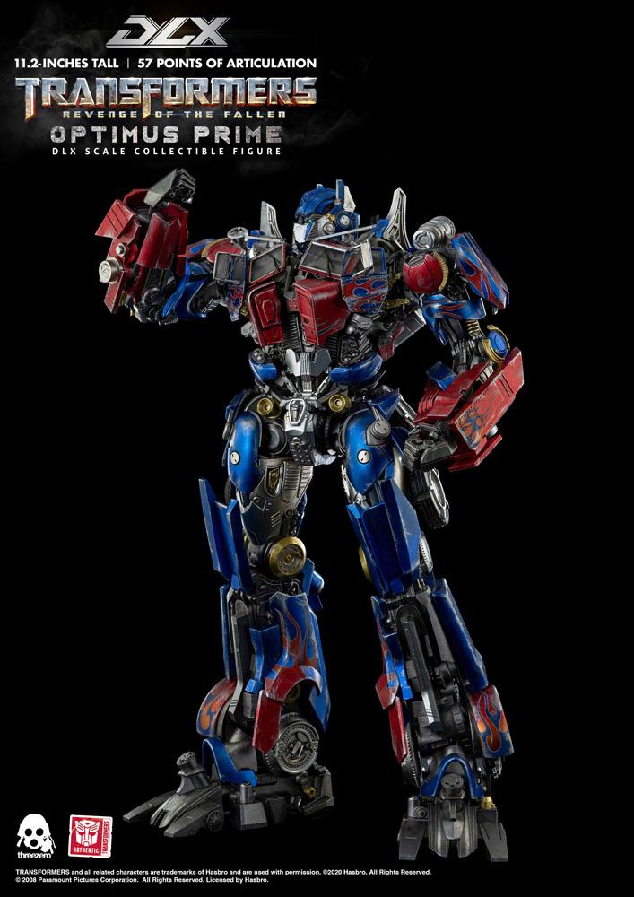 ThreeZero Transformers Die Rache Optimus Prime DLX 1/6 Actionfigur