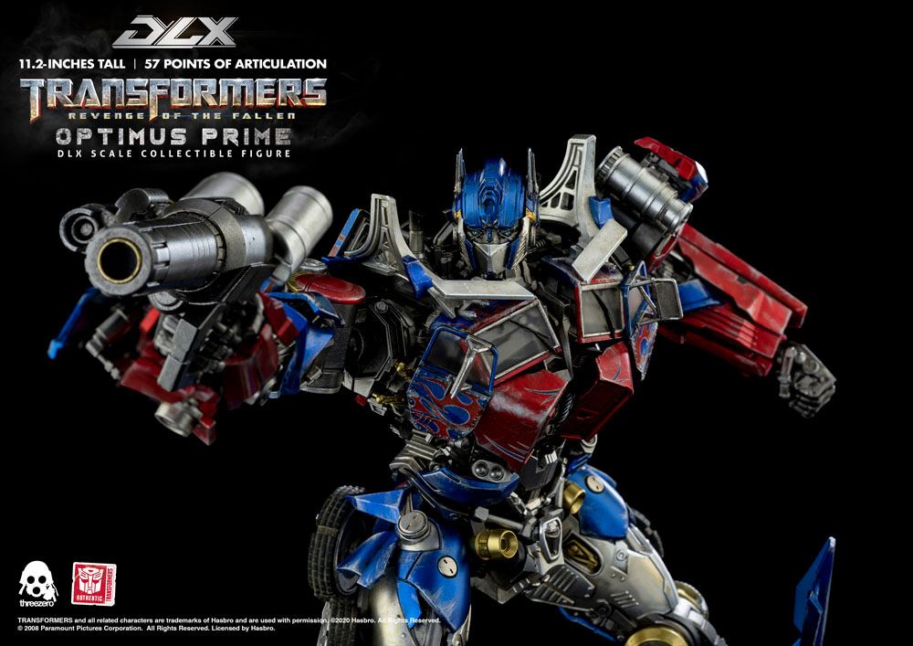 ThreeZero Transformers Die Rache Optimus Prime DLX 1/6 Actionfigur