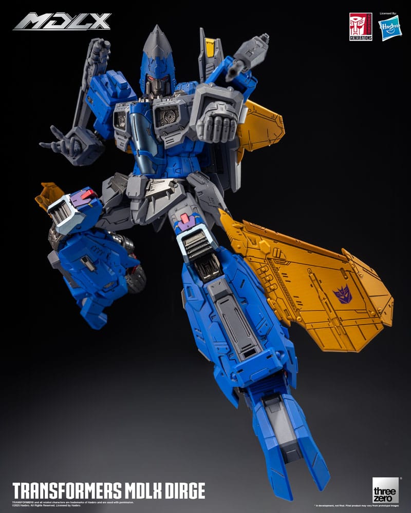 ThreeZero Transformers MDLX Dirge Actionfigur