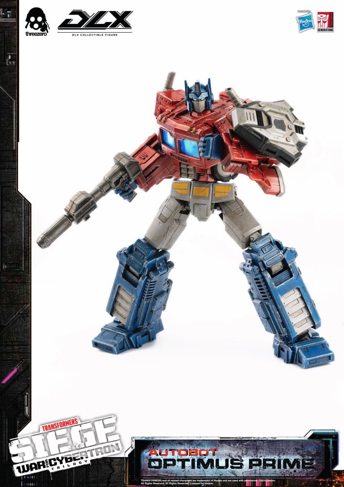 ThreeZero Transformers War for Cybertron Trilogy Optimus Prime DLX 1/6 Actionfigur
