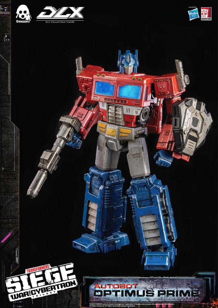 ThreeZero Transformers War for Cybertron Trilogy Optimus Prime DLX 1/6 Actionfigur