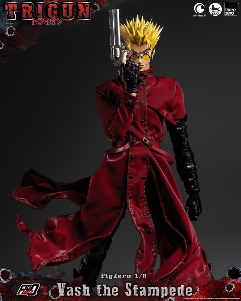ThreeZero Trigun Vash the Stampede FigZero 1/6 Actionfigur