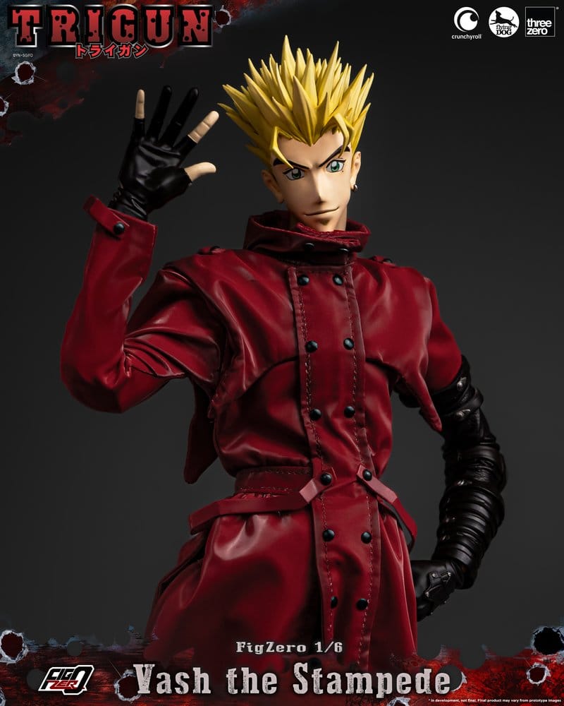 ThreeZero Trigun Vash the Stampede FigZero 1/6 Actionfigur