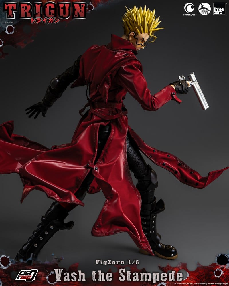 ThreeZero Trigun Vash the Stampede FigZero 1/6 Actionfigur