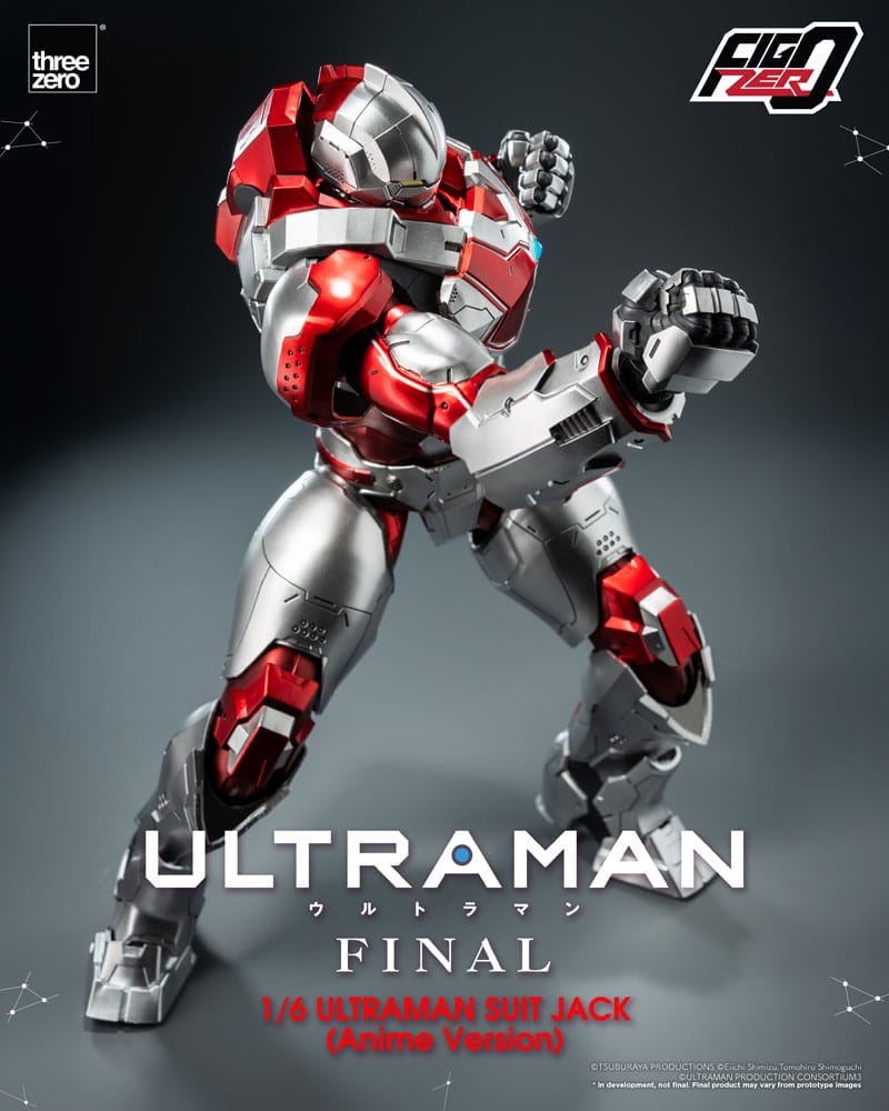 ThreeZero Ultraman Final Jack Ultraman Suit Anime Version FigZero 1/6 Actionfigur