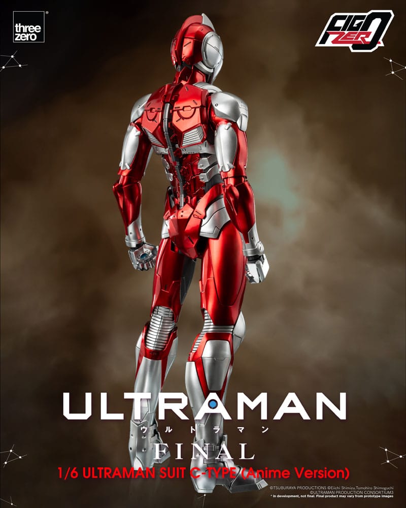 ThreeZero Ultraman Suit C-Type (Anime Version) FigZero 1/6 Actionfigur