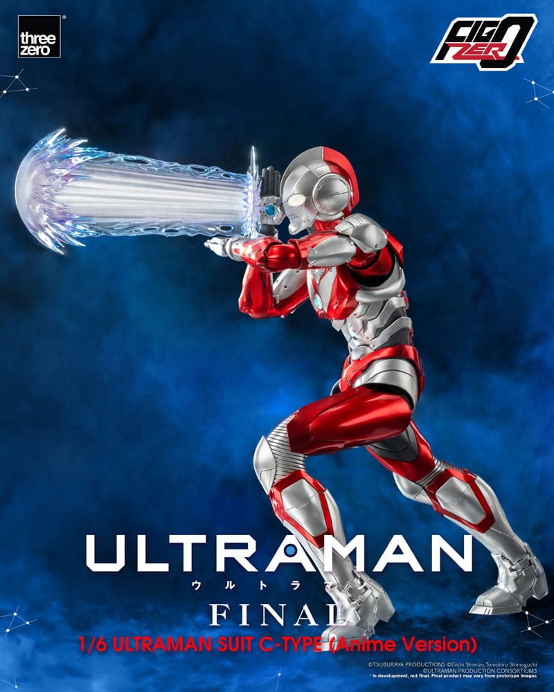 ThreeZero Ultraman Suit C-Type (Anime Version) FigZero 1/6 Actionfigur