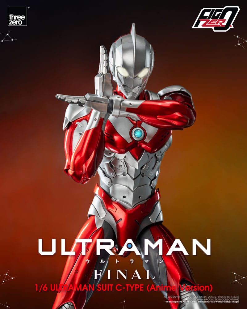 ThreeZero Ultraman Suit C-Type (Anime Version) FigZero 1/6 Actionfigur