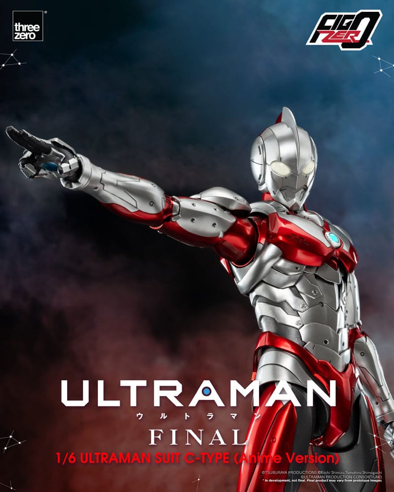 ThreeZero Ultraman Suit C-Type (Anime Version) FigZero 1/6 Actionfigur