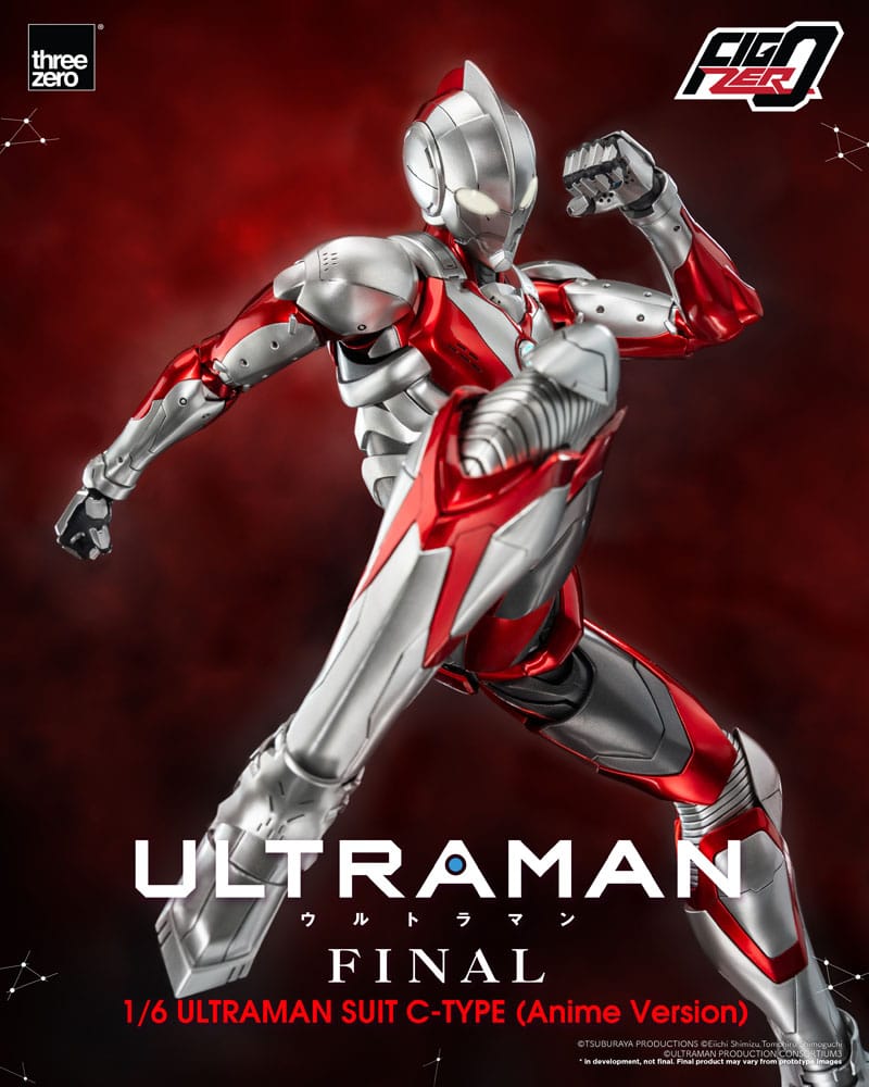 ThreeZero Ultraman Suit C-Type (Anime Version) FigZero 1/6 Actionfigur