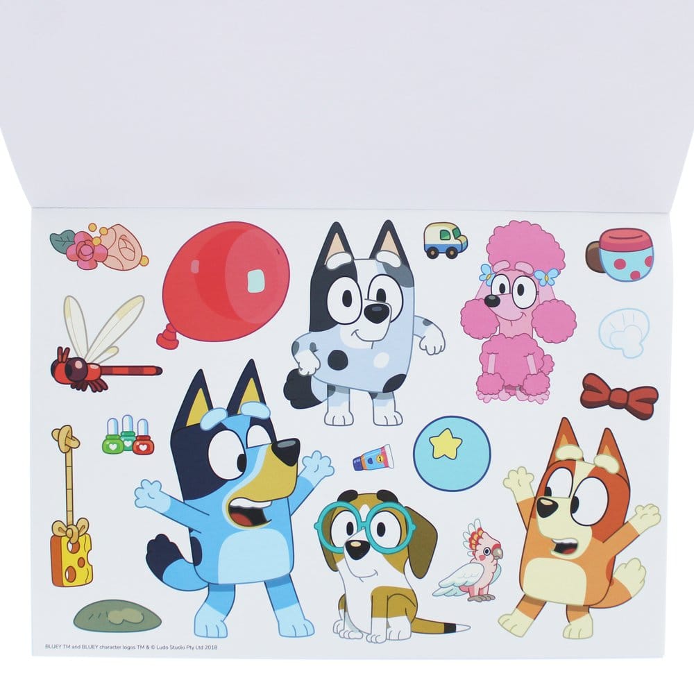 Thumbs Up Bluey Malbuch A4 & Sticker Set