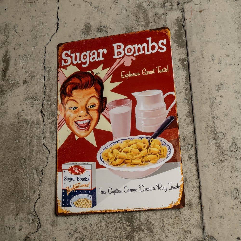 Trick Or Treat Studios Fallout Sugar Bombs Metallschild