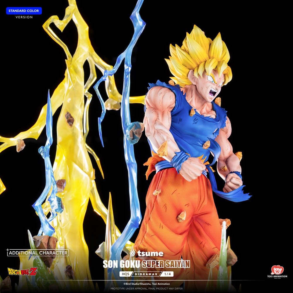 Tsume Dragon Ball Z Son Goku Super Saiyan HQS Dioramax 1/4 Figur