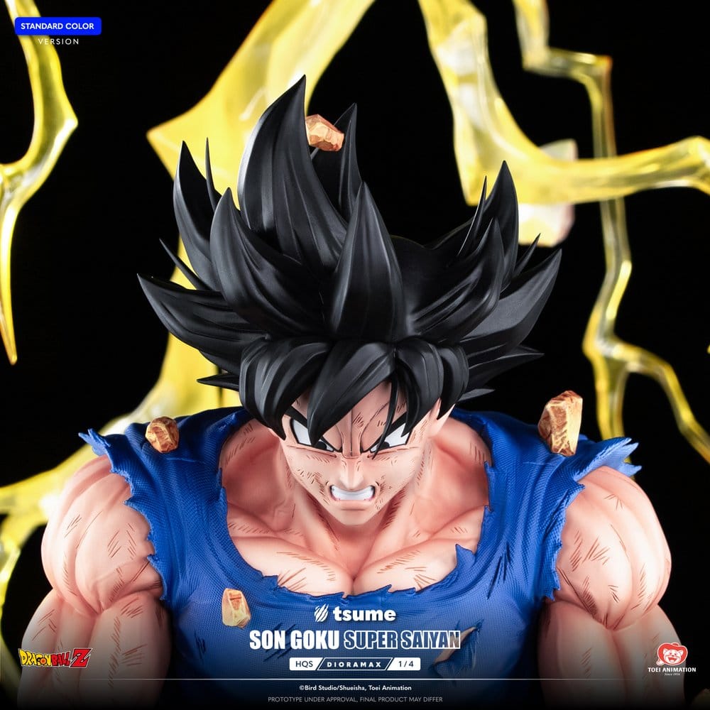 Tsume Dragon Ball Z Son Goku Super Saiyan HQS Dioramax 1/4 Figur