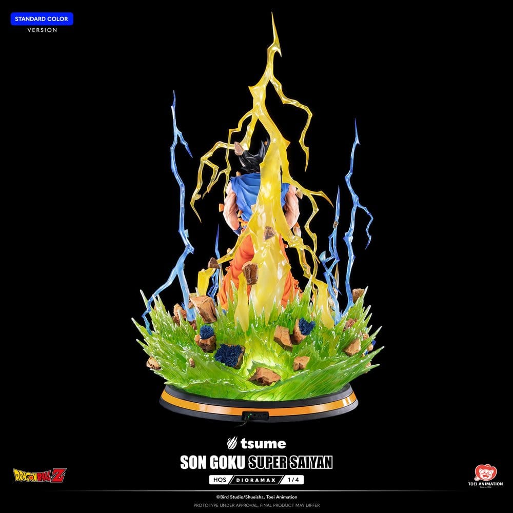 Tsume Dragon Ball Z Son Goku Super Saiyan HQS Dioramax 1/4 Figur