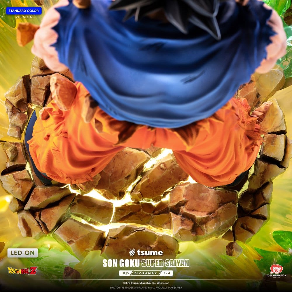 Tsume Dragon Ball Z Son Goku Super Saiyan HQS Dioramax 1/4 Figur