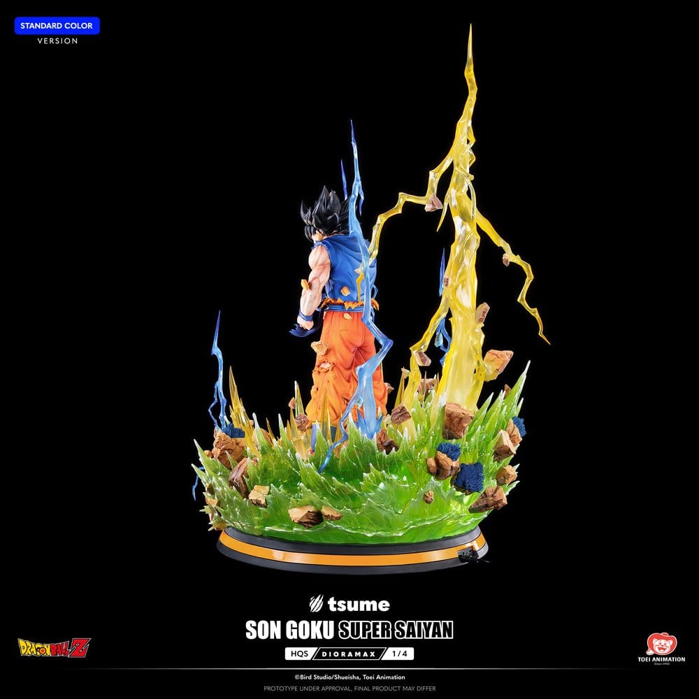 Tsume Dragon Ball Z Son Goku Super Saiyan HQS Dioramax 1/4 Figur