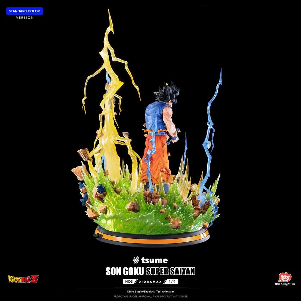Tsume Dragon Ball Z Son Goku Super Saiyan HQS Dioramax 1/4 Figur