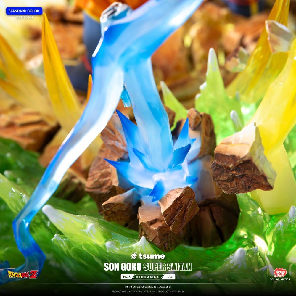 Tsume Dragon Ball Z Son Goku Super Saiyan HQS Dioramax 1/4 Figur
