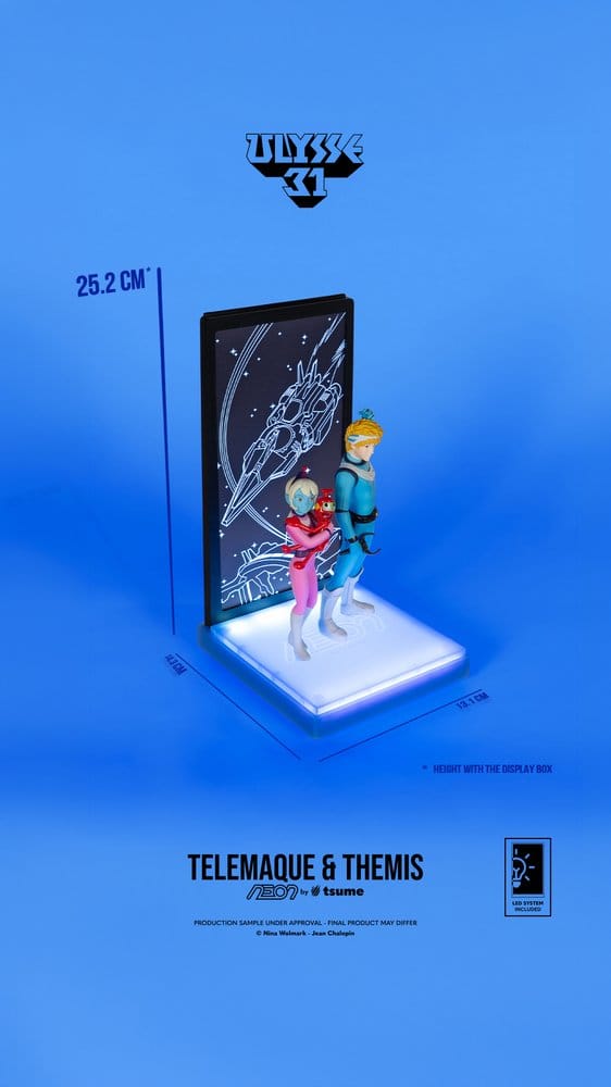 Tsume Ulysse 31 Neon Telemachus & Themis 1/9 Figur
