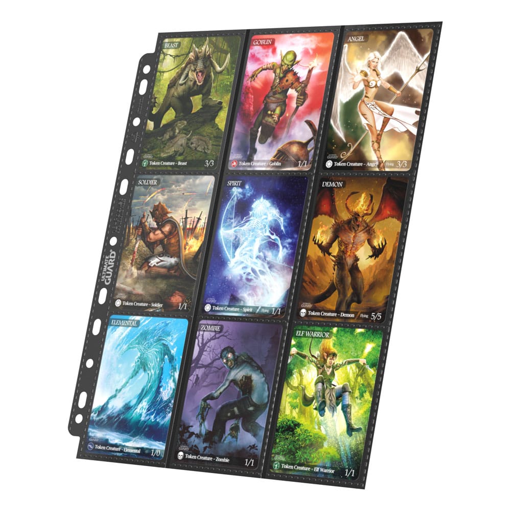Ultimate Guard Ultimate Guard 18-Pocket Pages Side-Loading (10) - Black