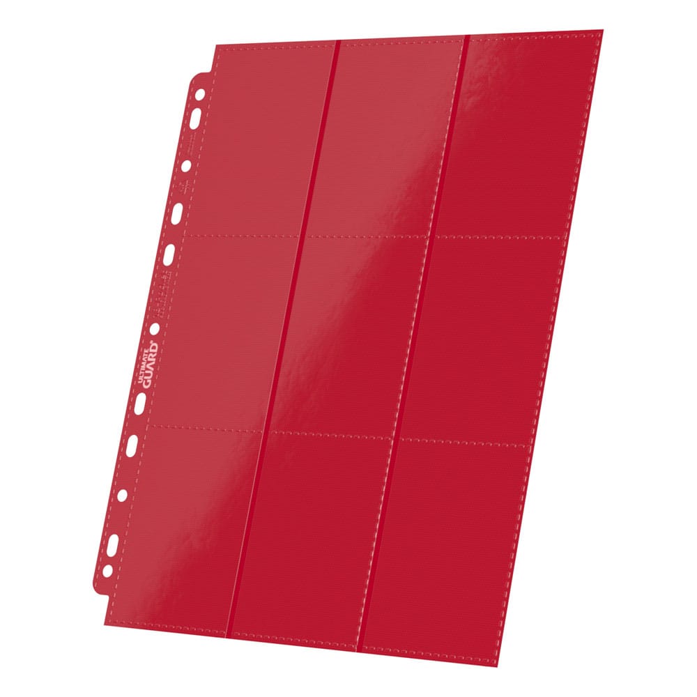 Ultimate Guard Ultimate Guard 18-Pocket Pages Side-Loading (10) - Red