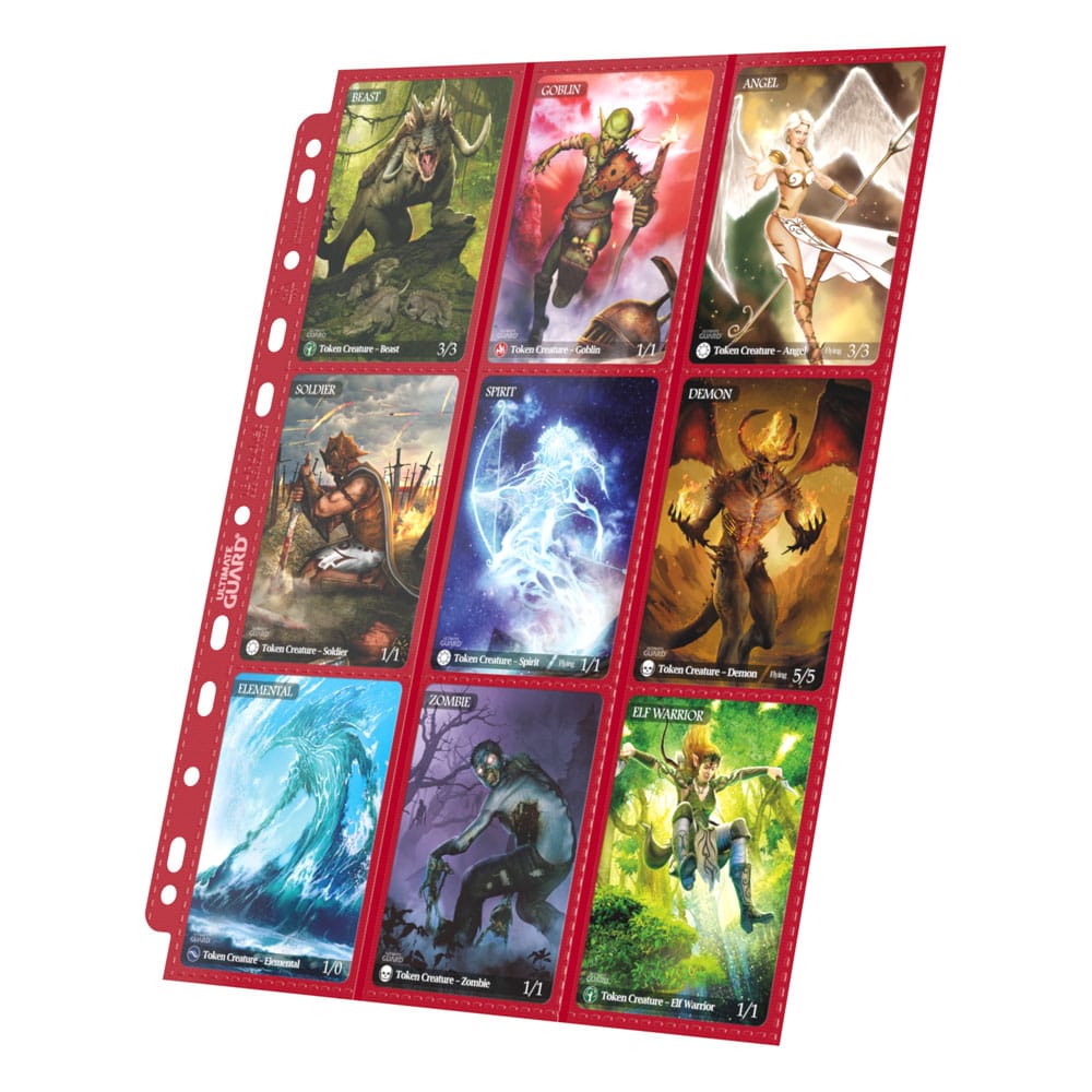 Ultimate Guard Ultimate Guard 18-Pocket Pages Side-Loading (10) - Red