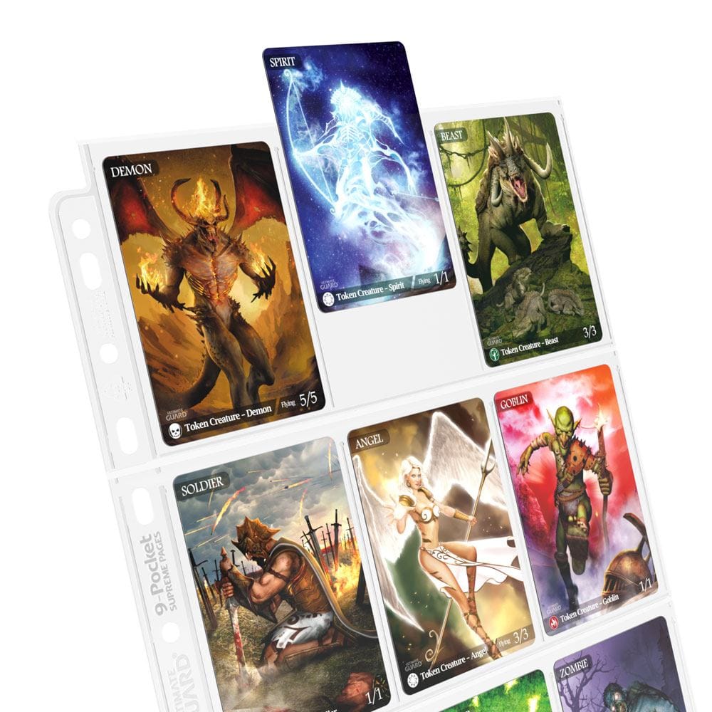 Ultimate Guard Ultimate Guard 9-Pocket Pages Top-Loading (100) - Transparent