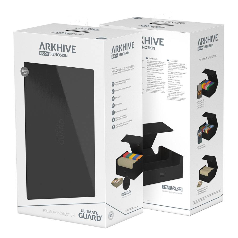 Ultimate Guard Ultimate Guard Arkhive 800+ XenoSkin Monocolor Schwarz