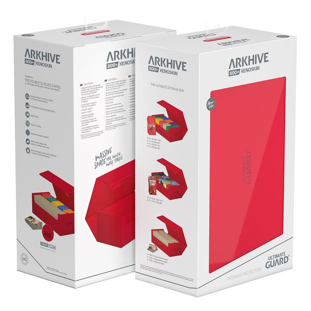 Ultimate Guard Ultimate Guard Arkhive 800+ XenoSkin Monocolor Rot