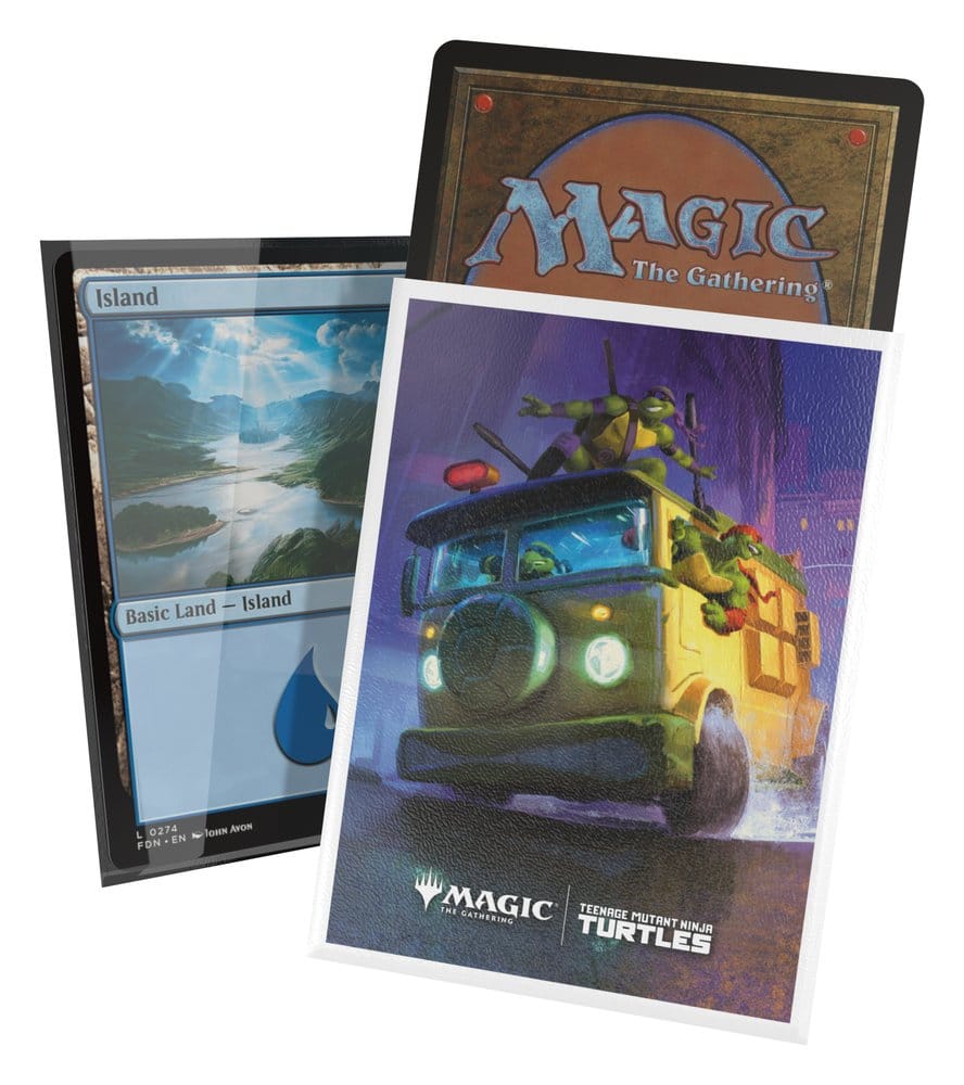 Ultimate Guard Ultimate Guard Art Sleeves Magic The Gathering | Teenage Mutant Ninja Turtles - Turtle Van