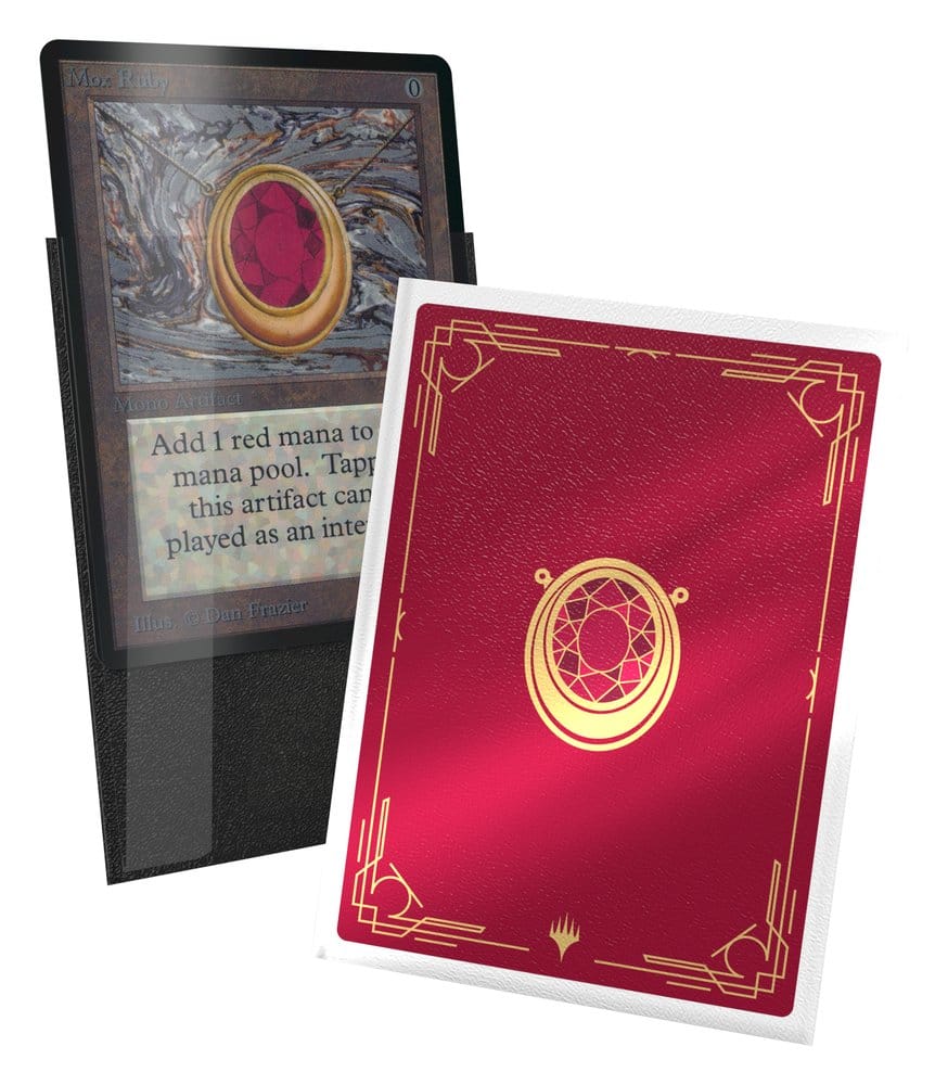 Ultimate Guard Ultimate Guard Art Sleeves Magic The Gathering "Mox Collection" - Ruby
