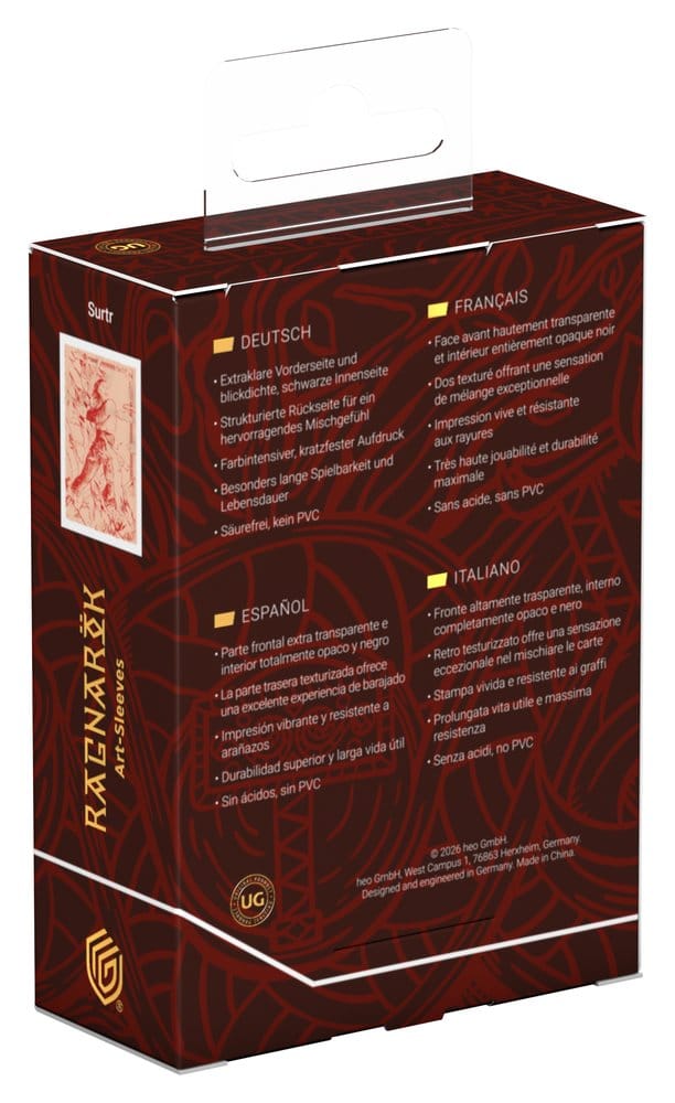 Ultimate Guard Ultimate Guard Art Sleeves "Ragnarök" - Surtr
