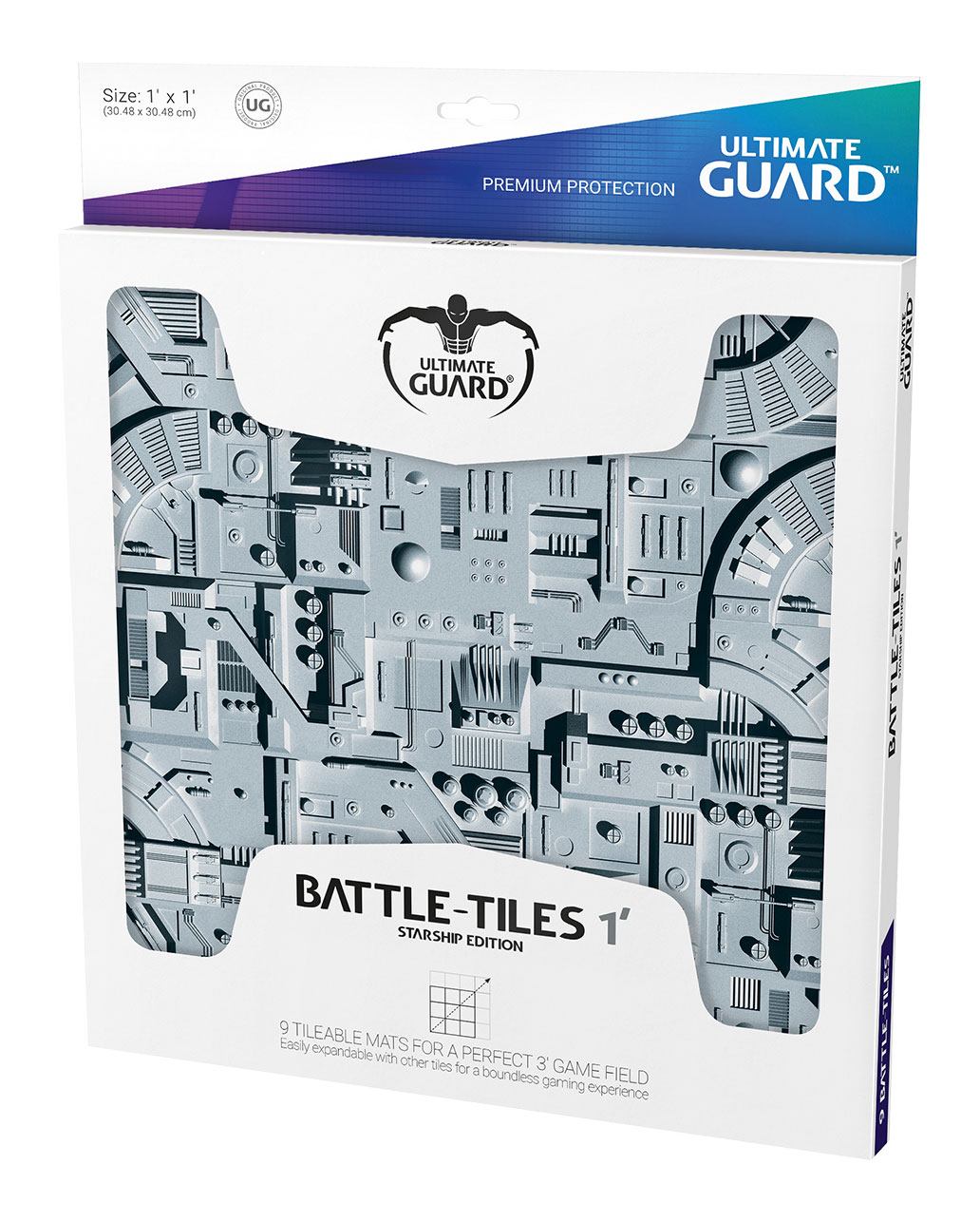 Ultimate Guard Ultimate Guard Battle-Tiles 1' Starship (9)