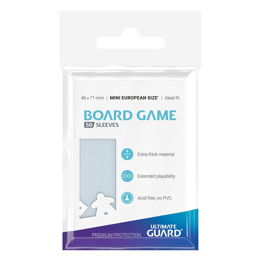 Ultimate Guard Ultimate Guard Board Game Sleeves (50) - Mini European