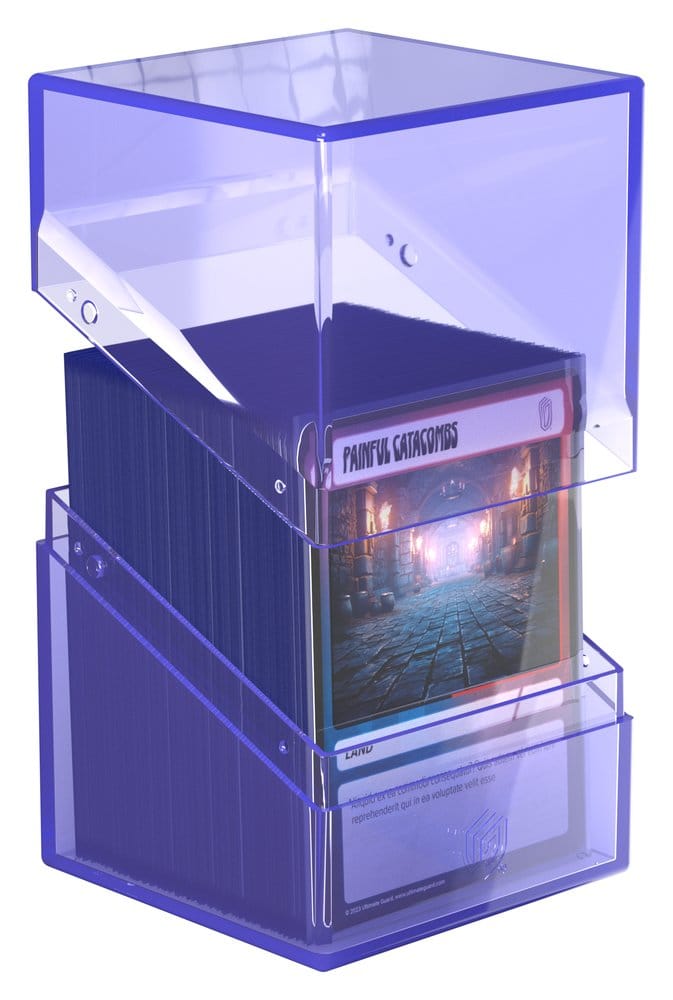 Ultimate Guard Ultimate Guard Boulder 100+ Clear - Blue Chalcedony