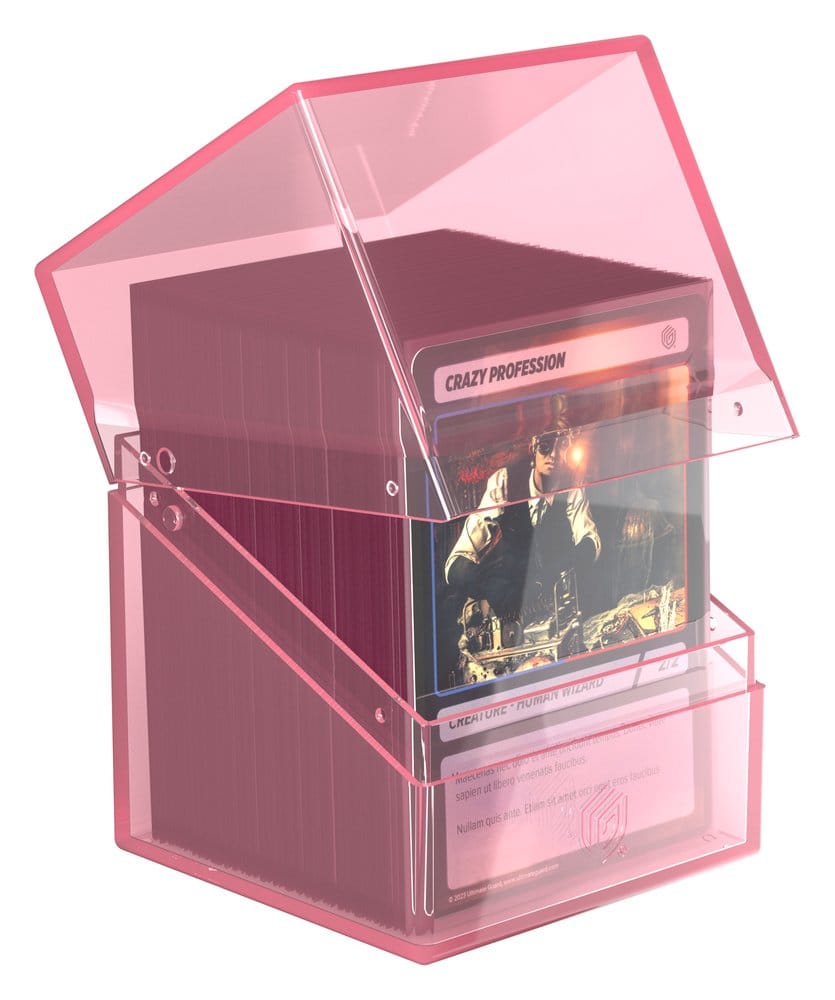Ultimate Guard Ultimate Guard Boulder 100+ Clear - Rose Quartz