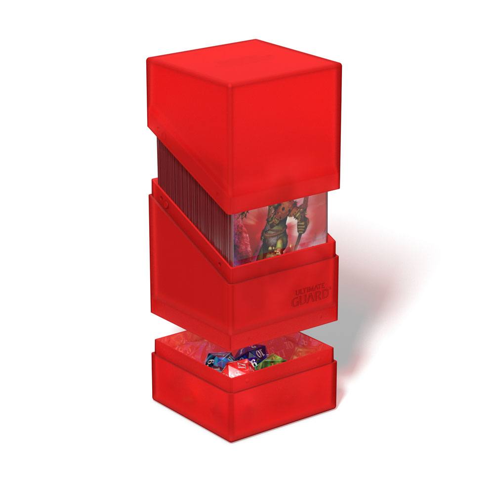Ultimate Guard Ultimate Guard Boulder'n'Tray 100+ - Ruby