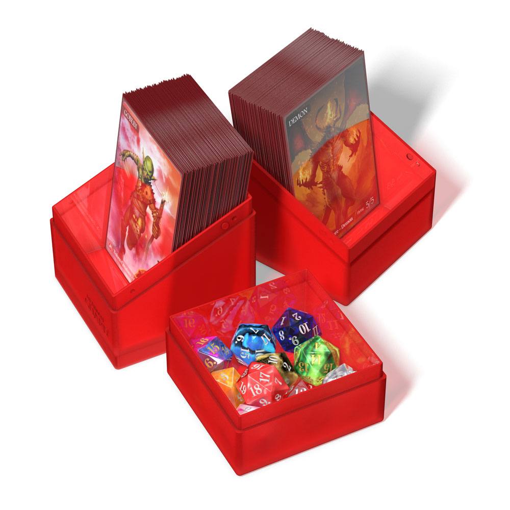 Ultimate Guard Ultimate Guard Boulder'n'Tray 100+ - Ruby