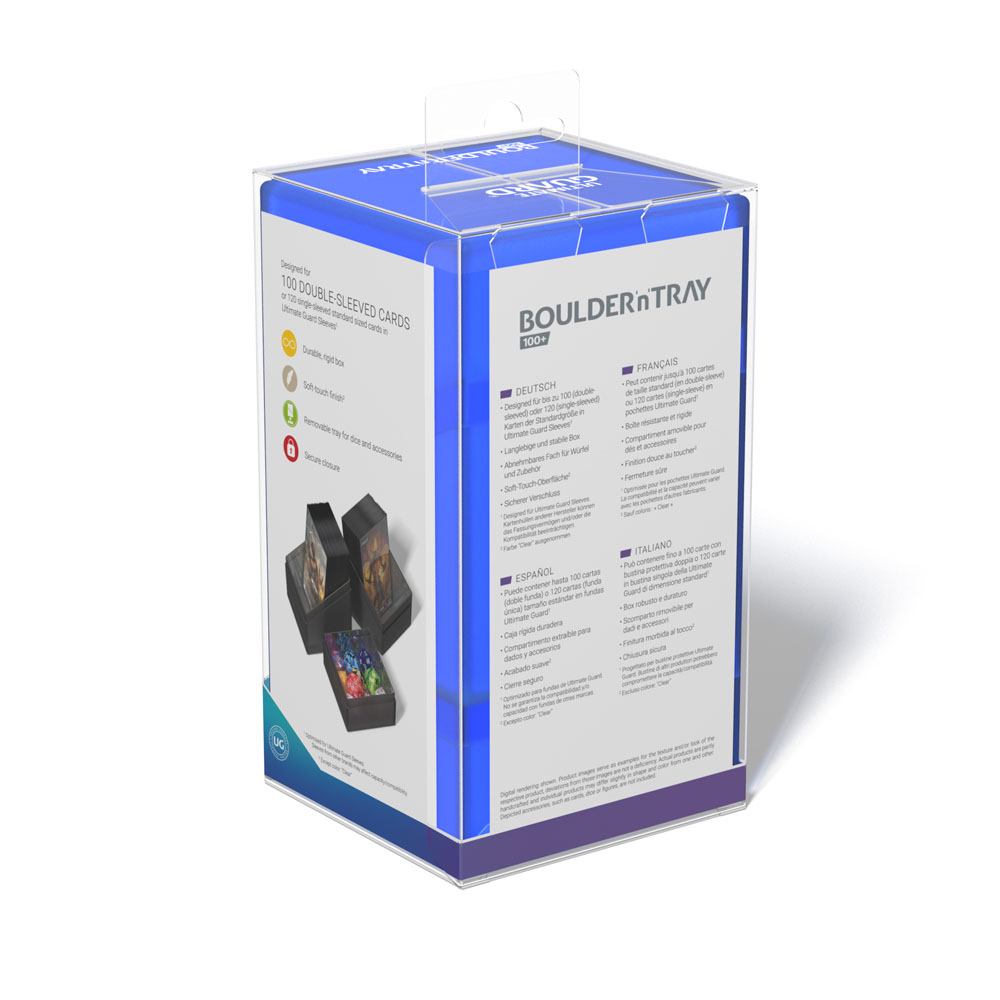 Ultimate Guard Ultimate Guard Boulder'n'Tray 100+ - Sapphire