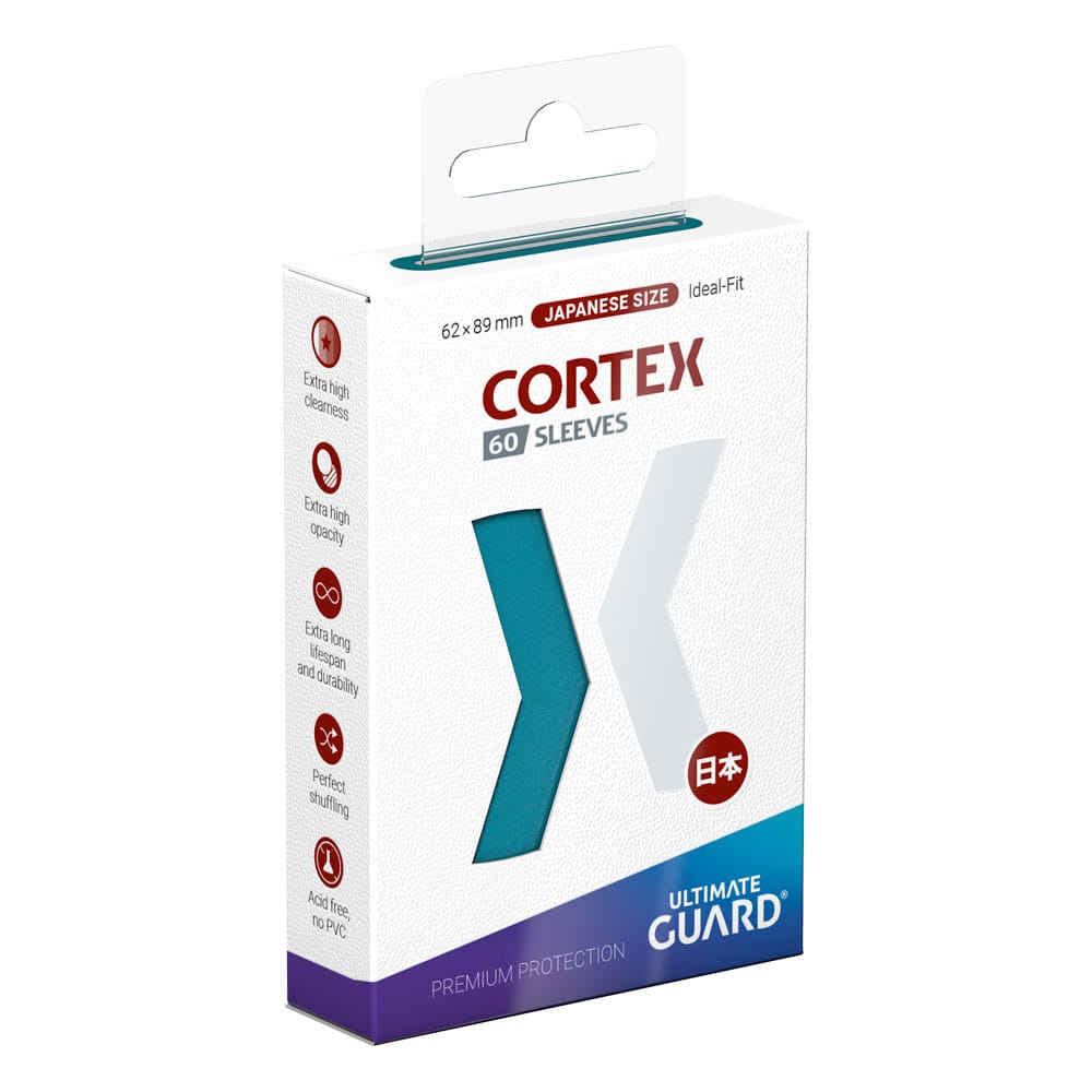 Ultimate Guard Ultimate Guard Cortex Sleeves Japanese Size (60) - Petrol