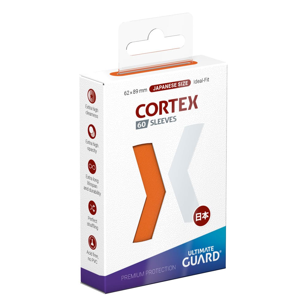 Ultimate Guard Ultimate Guard Cortex Sleeves Japanese Size (60) - Orange