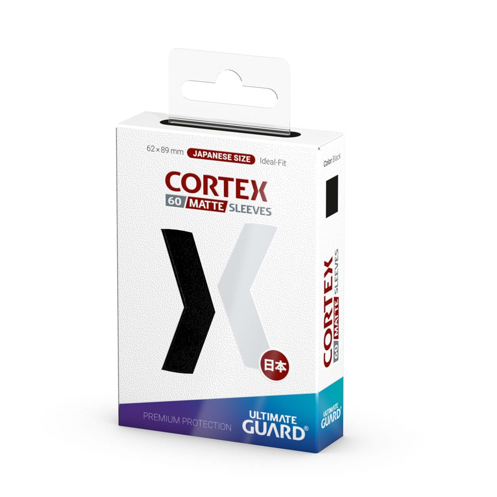 Ultimate Guard Ultimate Guard Cortex Sleeves Matte Japanese Size (60) - Black