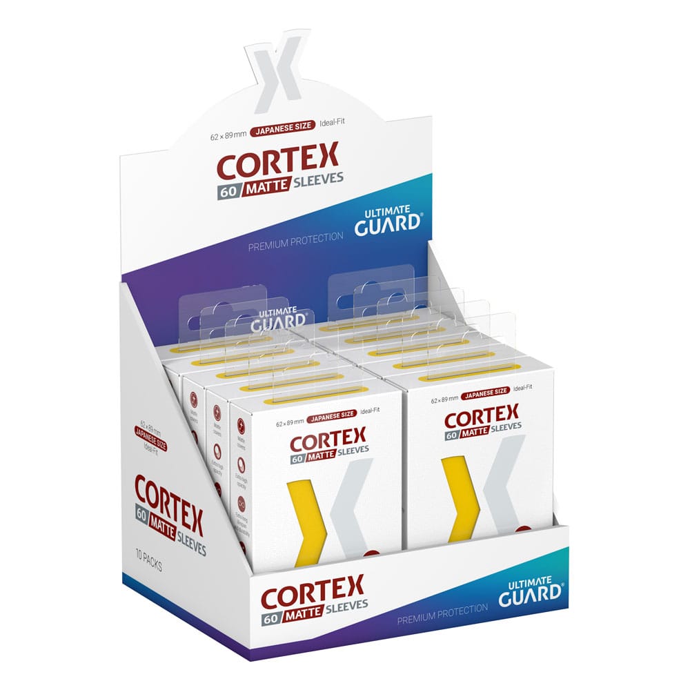 Ultimate Guard Ultimate Guard Cortex Sleeves Matte Japanese Size (60) - Yellow